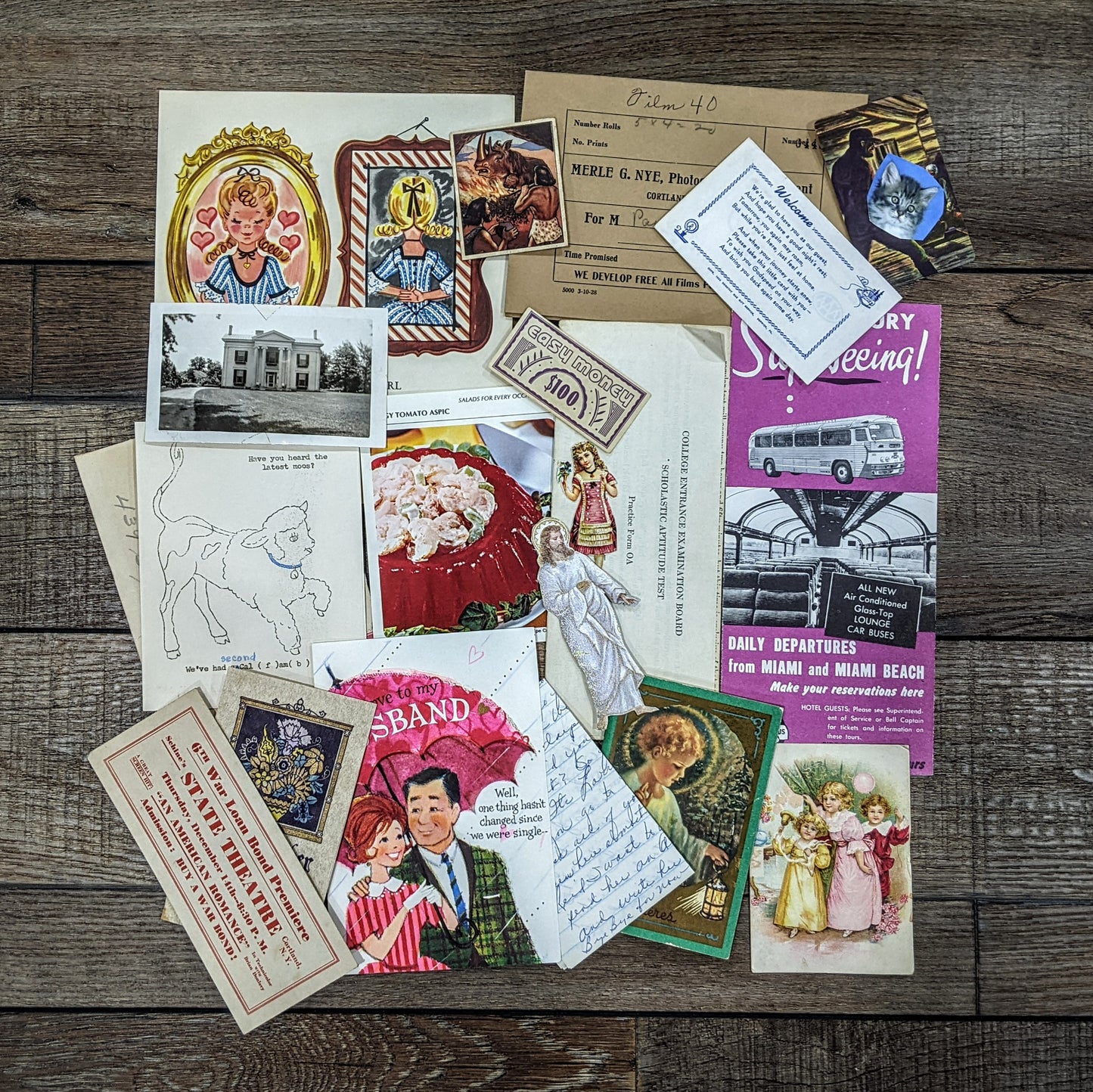 100+ Pc Vintage Ephemera Pack!