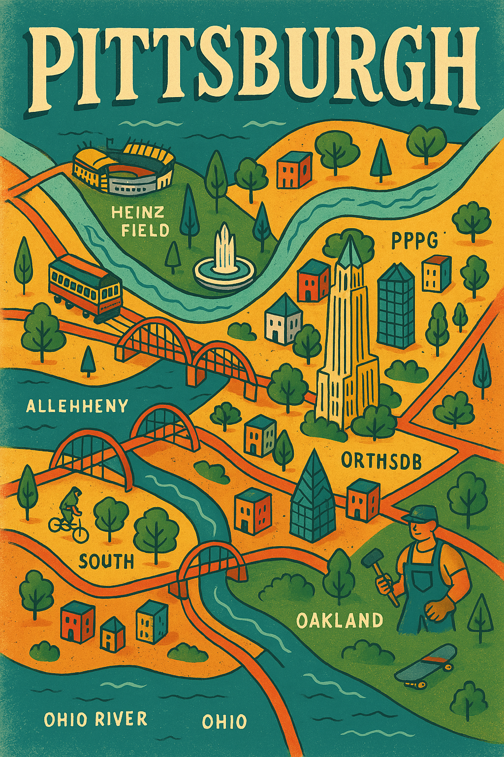 Pittsburgh AF: Pittsburgh Merch that POPS