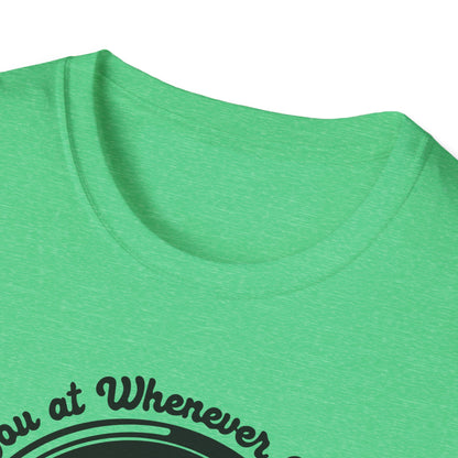 Whenever O' Clock / Always Late : Unisex Softstyle T-shirt