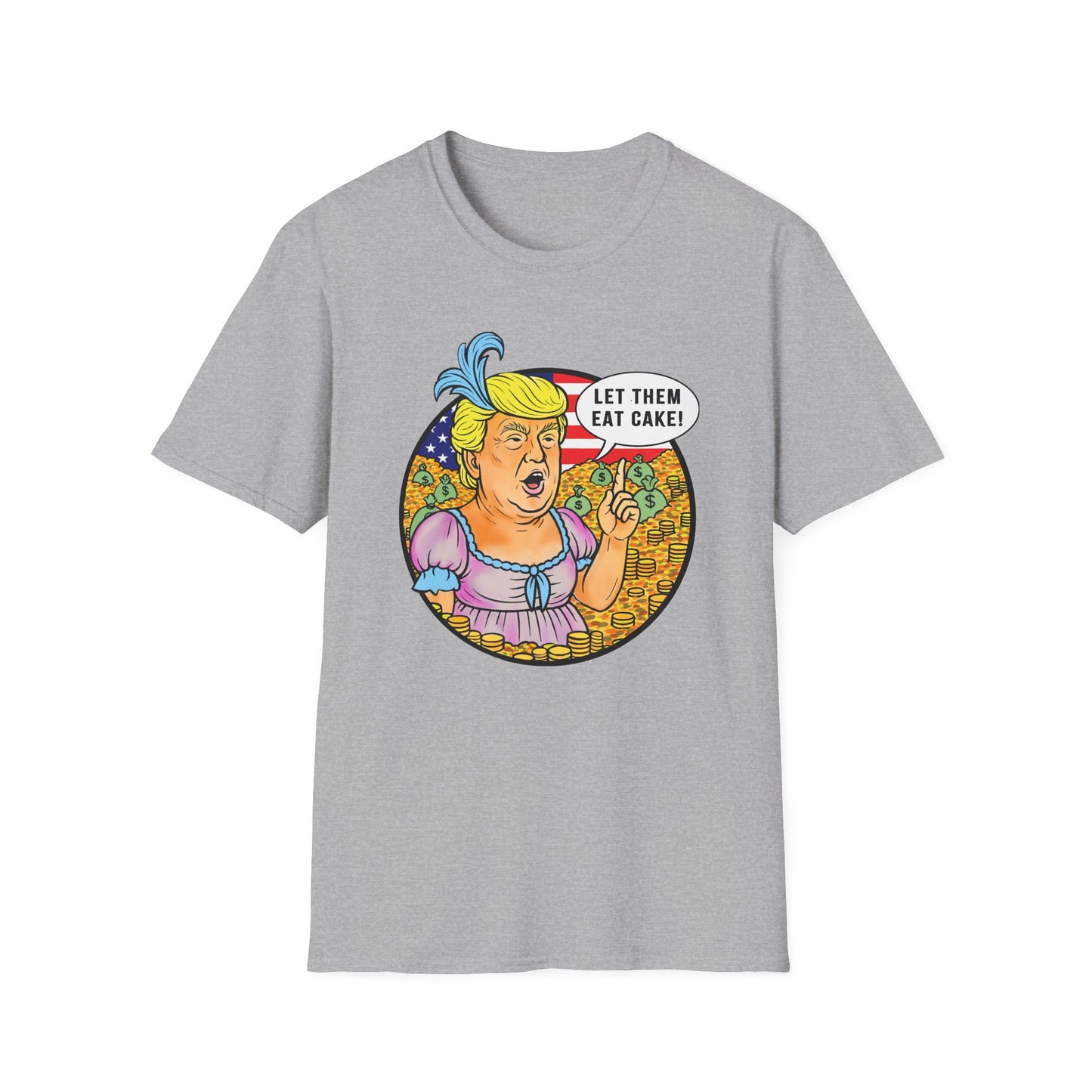 Let Them Eat Cake : Unisex Softstyle Tshirt