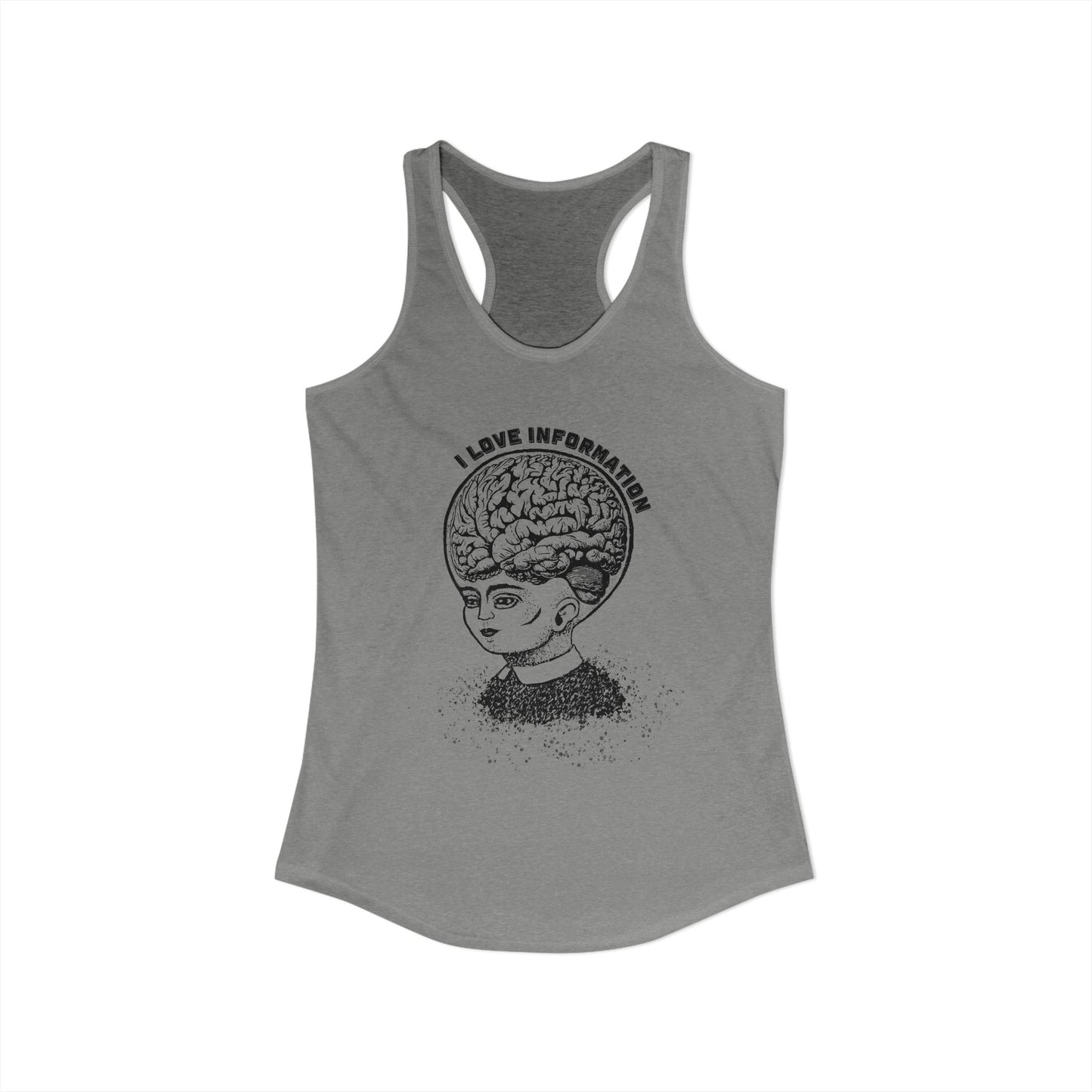 I Love Information : Women's Softstyle Tank Top