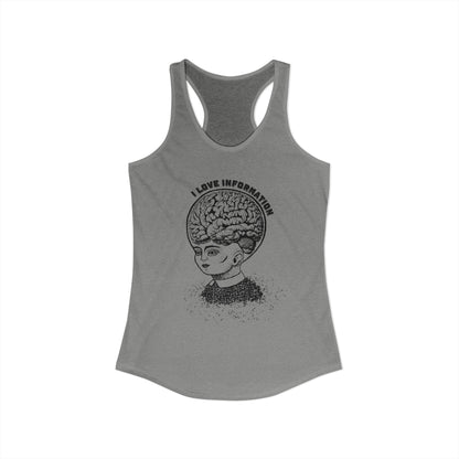 I Love Information : Women's Softstyle Tank Top