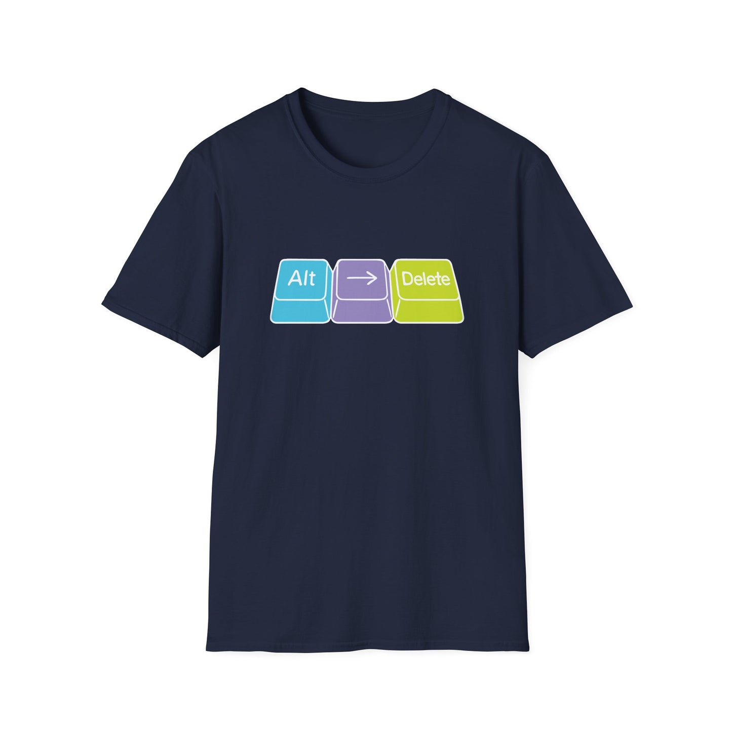 "Alt Right Delete" Unisex Softstyle T-shirt