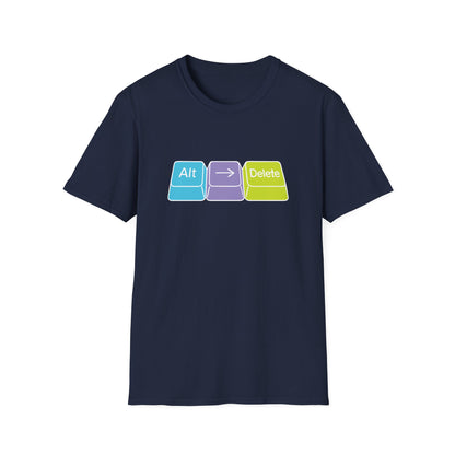 "Alt Right Delete" Unisex Softstyle T-shirt