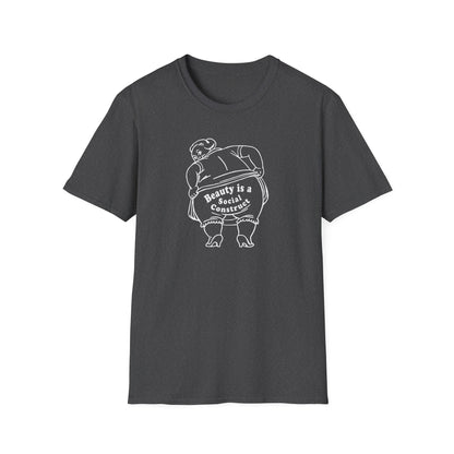 "Beauty is a Social Construct" Unisex Softstyle T-Shirt