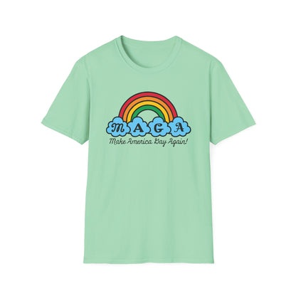 "Make America Gay Again!" Unisex Softstyle T-shirt