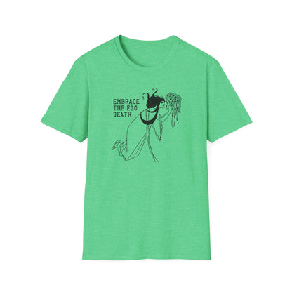 Embrace the Ego Death Unisex Softstyle T-Shirt - Perfect for Self-Discovery and Mindfulness
