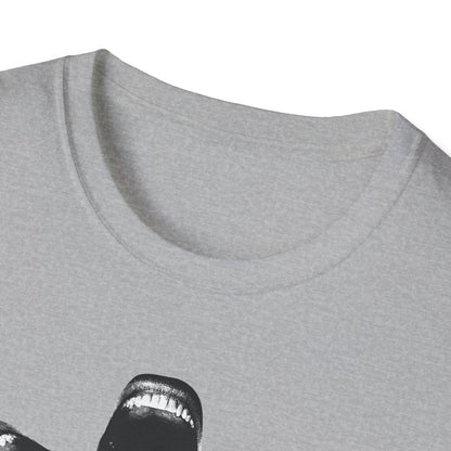 Protester Good Luck Shutting Me Up Unisex Softstyle T-shirt