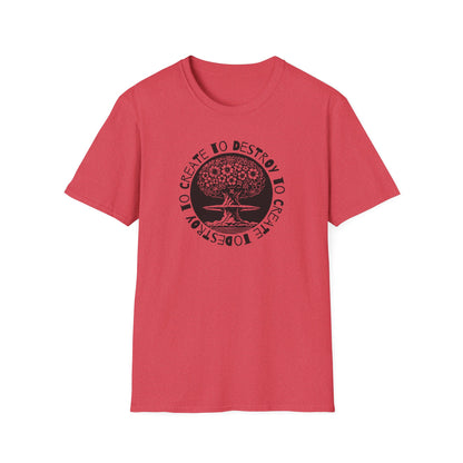 “Destroy to Create” Unisex Softstyle T-Shirt