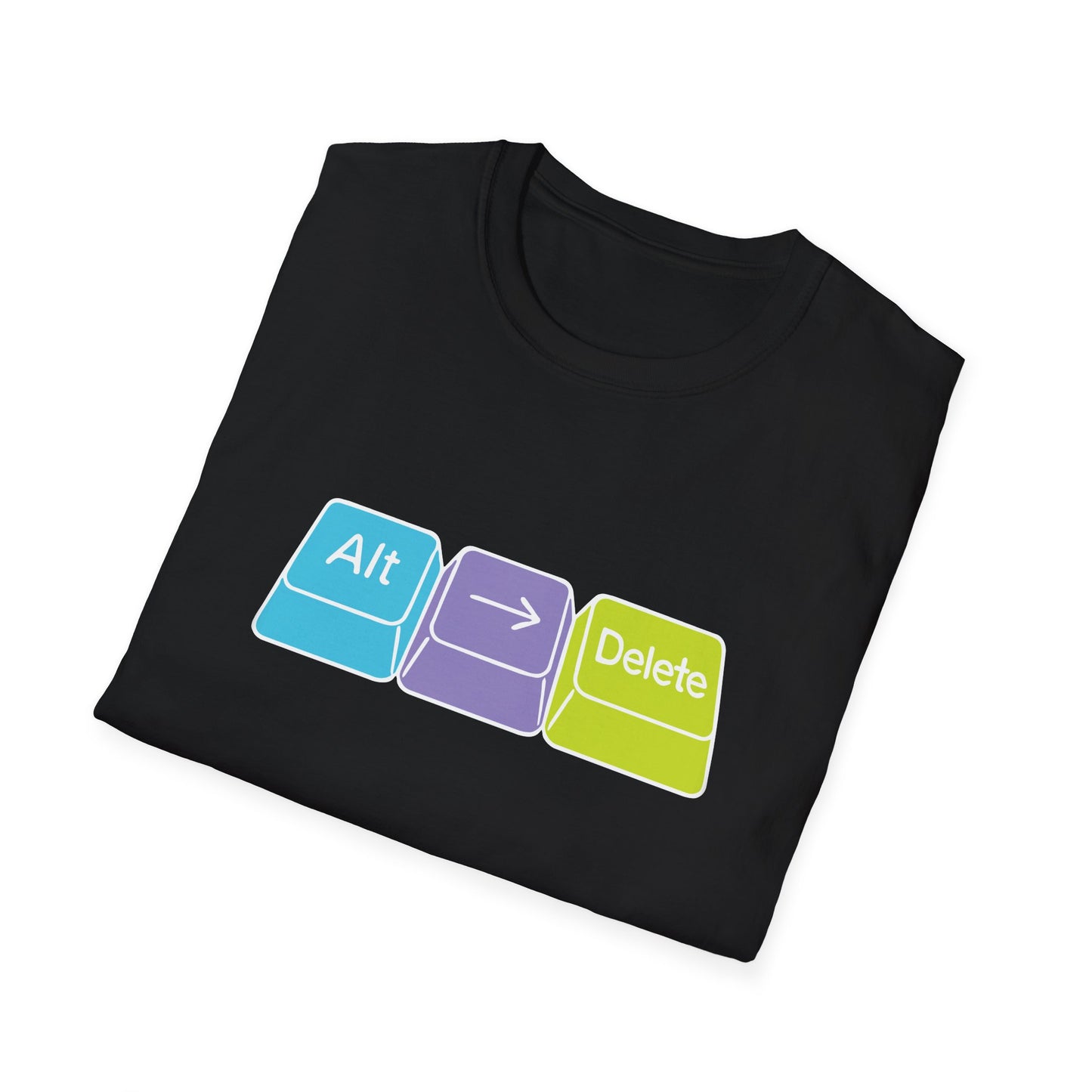 "Alt Right Delete" Unisex Softstyle T-shirt