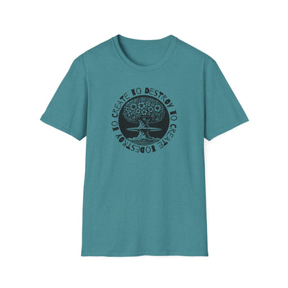 “Destroy to Create” Unisex Softstyle T-Shirt
