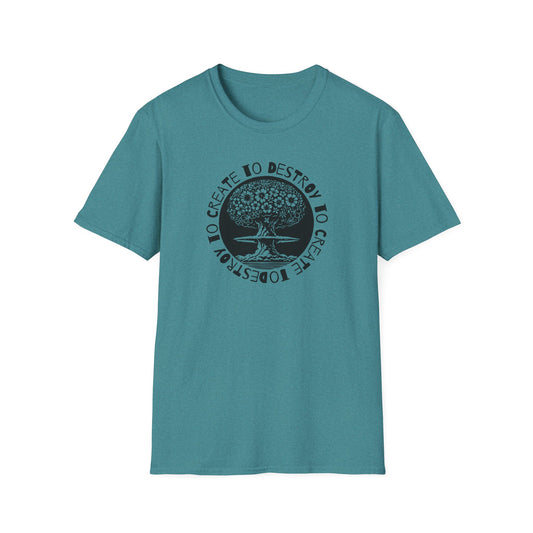 “Destroy to Create” Unisex Softstyle T-Shirt