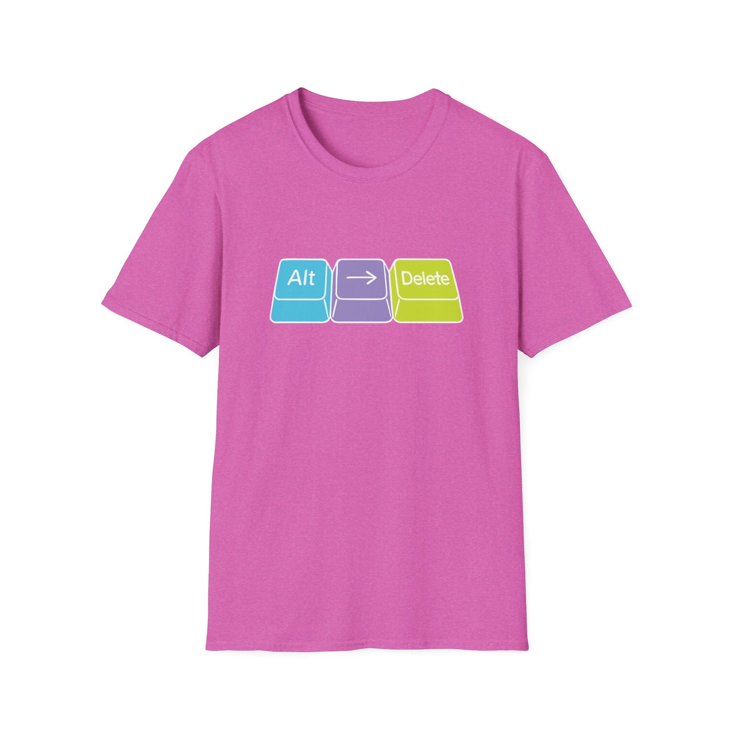 "Alt Right Delete" Unisex Softstyle T-shirt