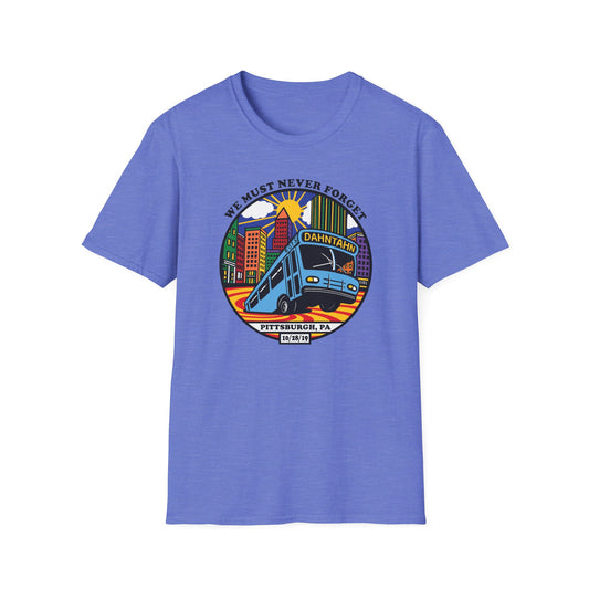 Pittsburgh Sinkhole Bus Unisex Softstyle T-shirt
