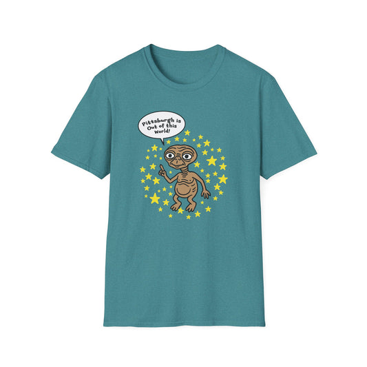 "Pittsburgh is Out of this World!" Unisex Softstyle T-Shirt