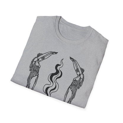 Feminist Witchy Vibes / Occult MANIFEST : Unisex Softstyle T-Shirt
