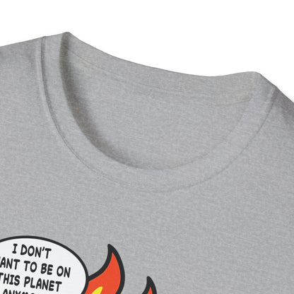 Retro 80's Pop Culture / Phone Home Unisex Softstyle Tee