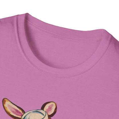 Scream Inside Your Heart / Japanese Humor : Unisex Softstyle T-Shirt