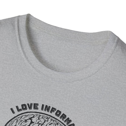 "I Love Information" Unisex Softstyle T-shirt