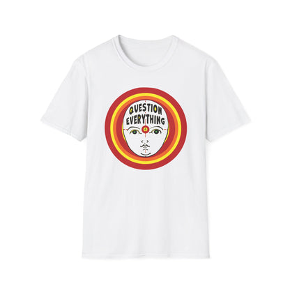 Question Everything : Unisex Softstyle T-Shirt