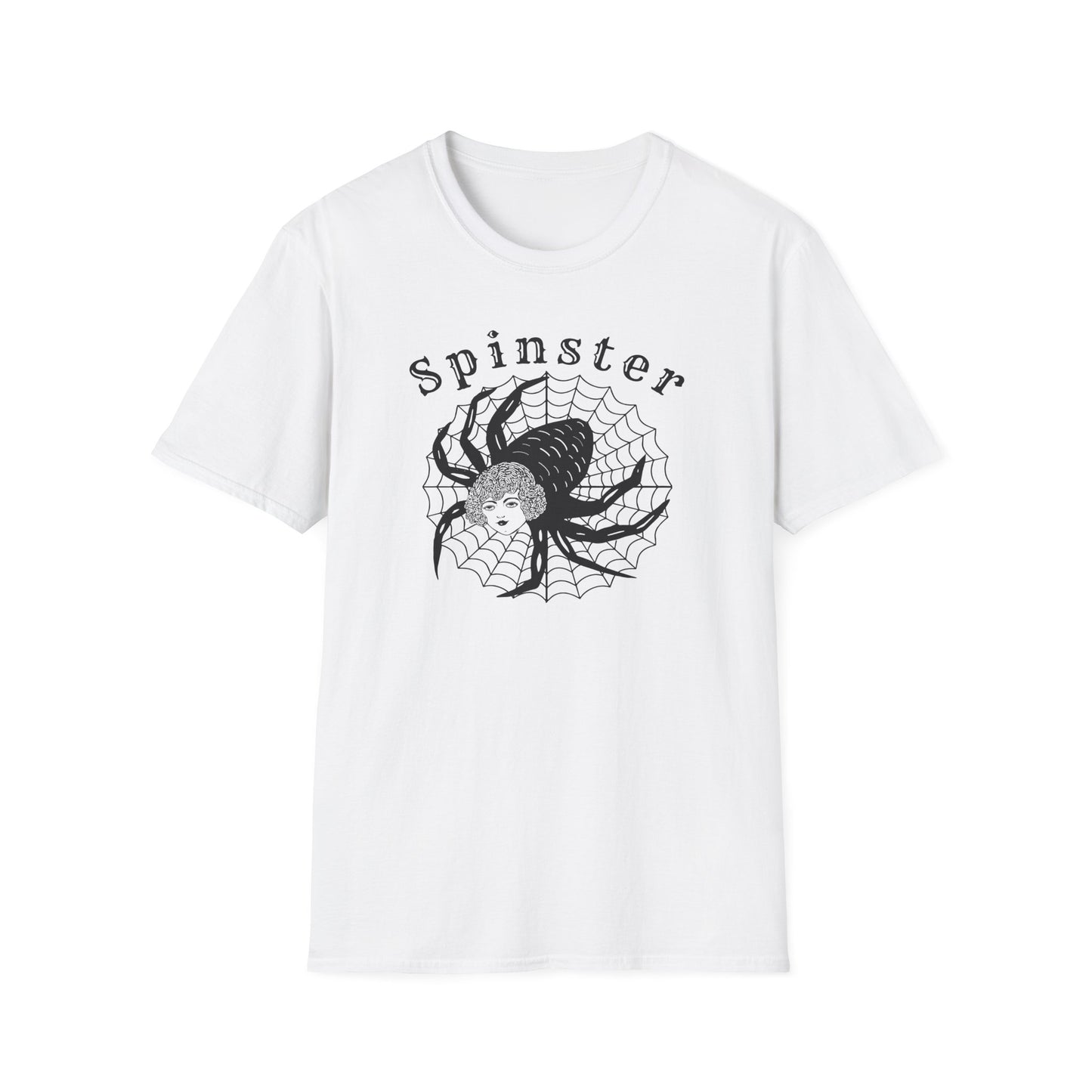 Spinster Pride : Unisex Softstyle T-shirt