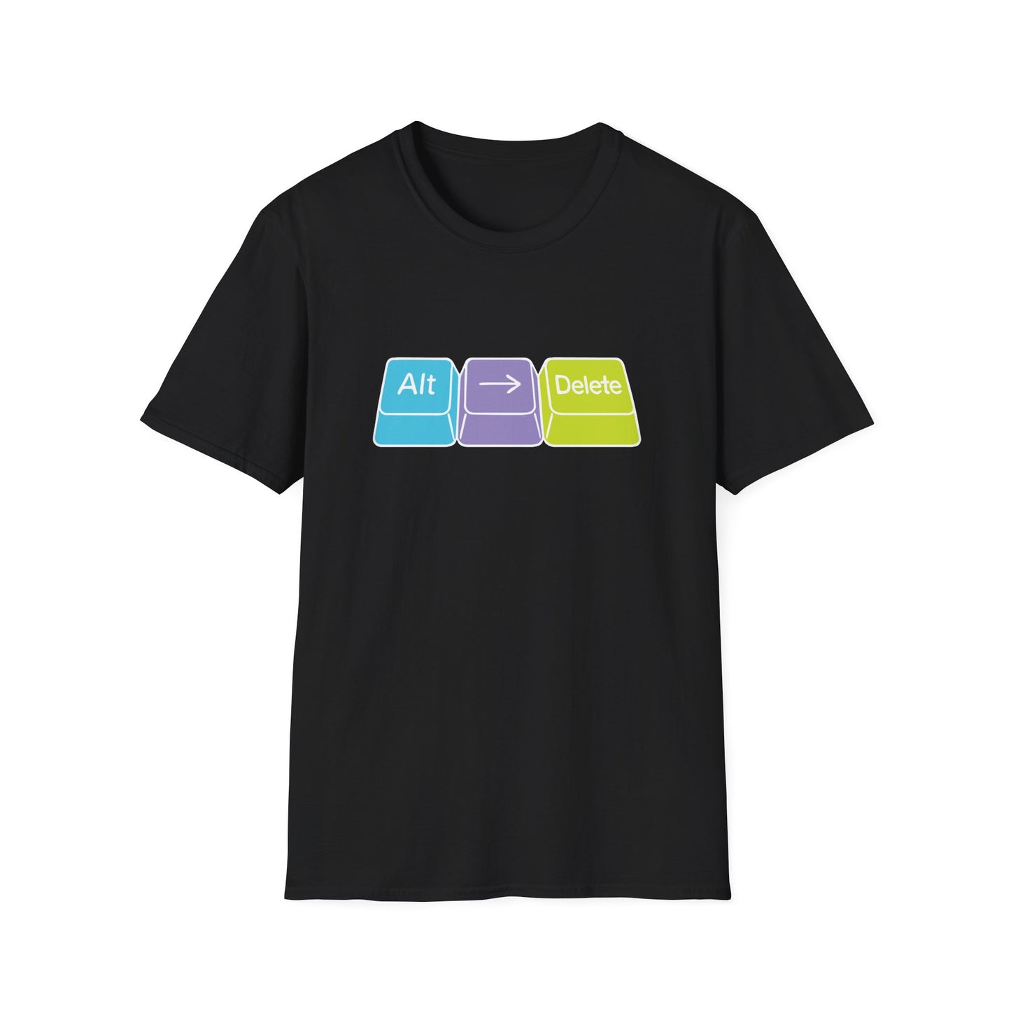 "Alt Right Delete" Unisex Softstyle T-shirt