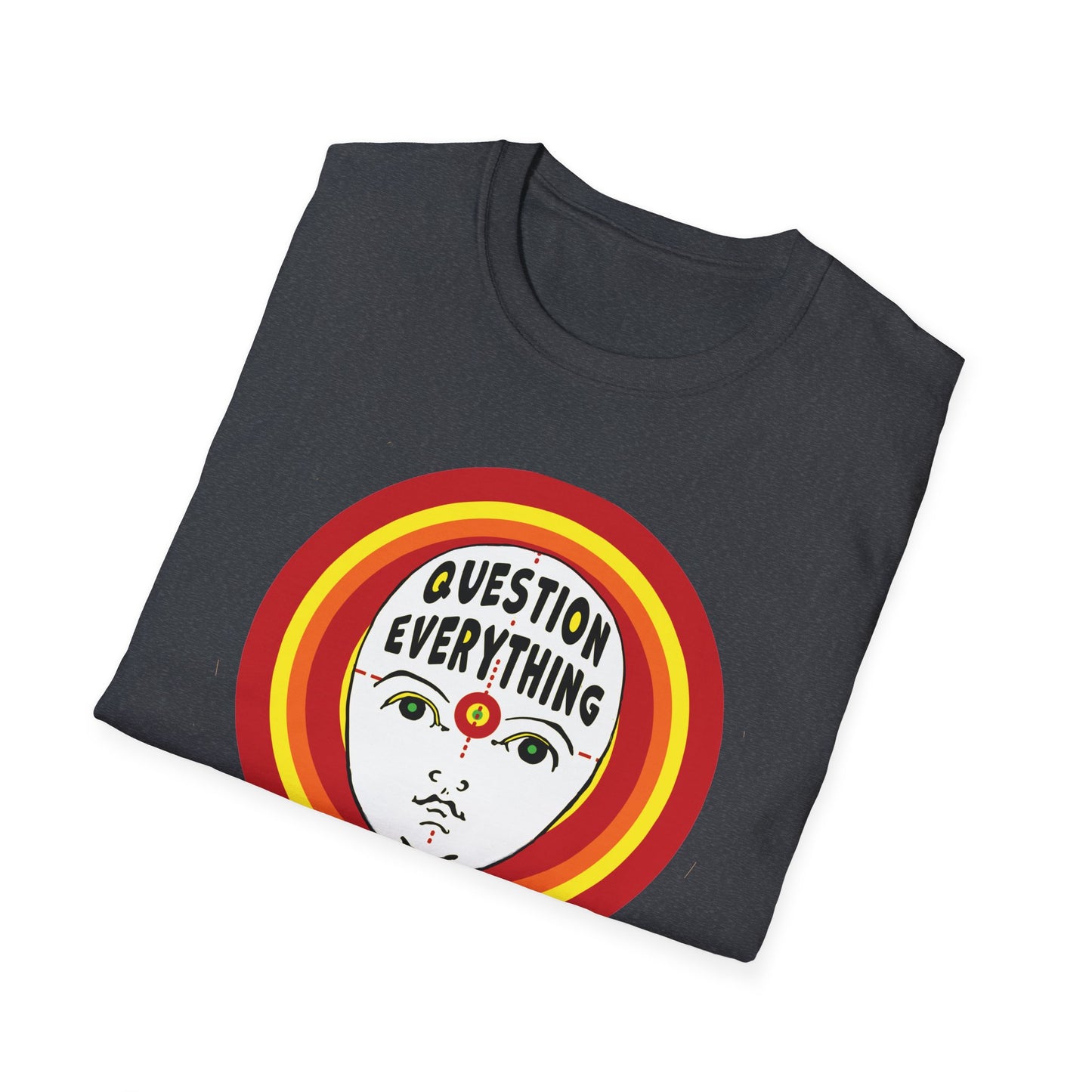 Question Everything : Unisex Softstyle T-Shirt