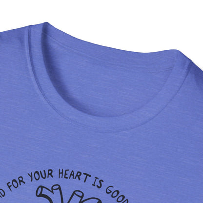 Bad for your Heart / Creative Process : Unisex Softstyle T-Shirt