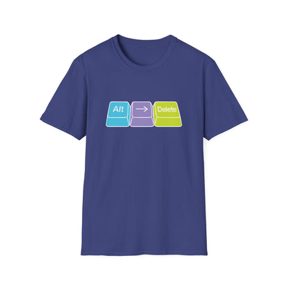 "Alt Right Delete" Unisex Softstyle T-shirt