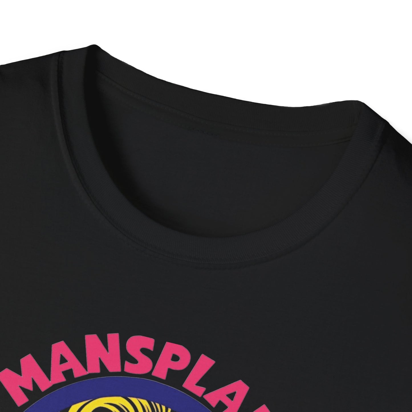 No Mansplaining Feminist Retro/Pop Unisex Softstyle T-Shirt