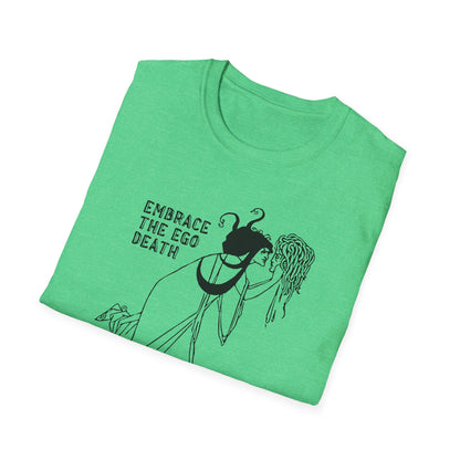 Embrace the Ego Death Unisex Softstyle T-Shirt - Perfect for Self-Discovery and Mindfulness