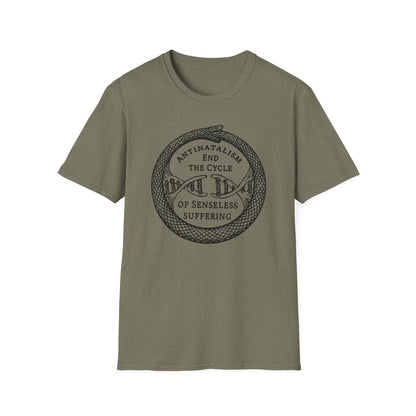 End the Cycle of Senseless Suffering : Unisex Softstyle T-shirt
