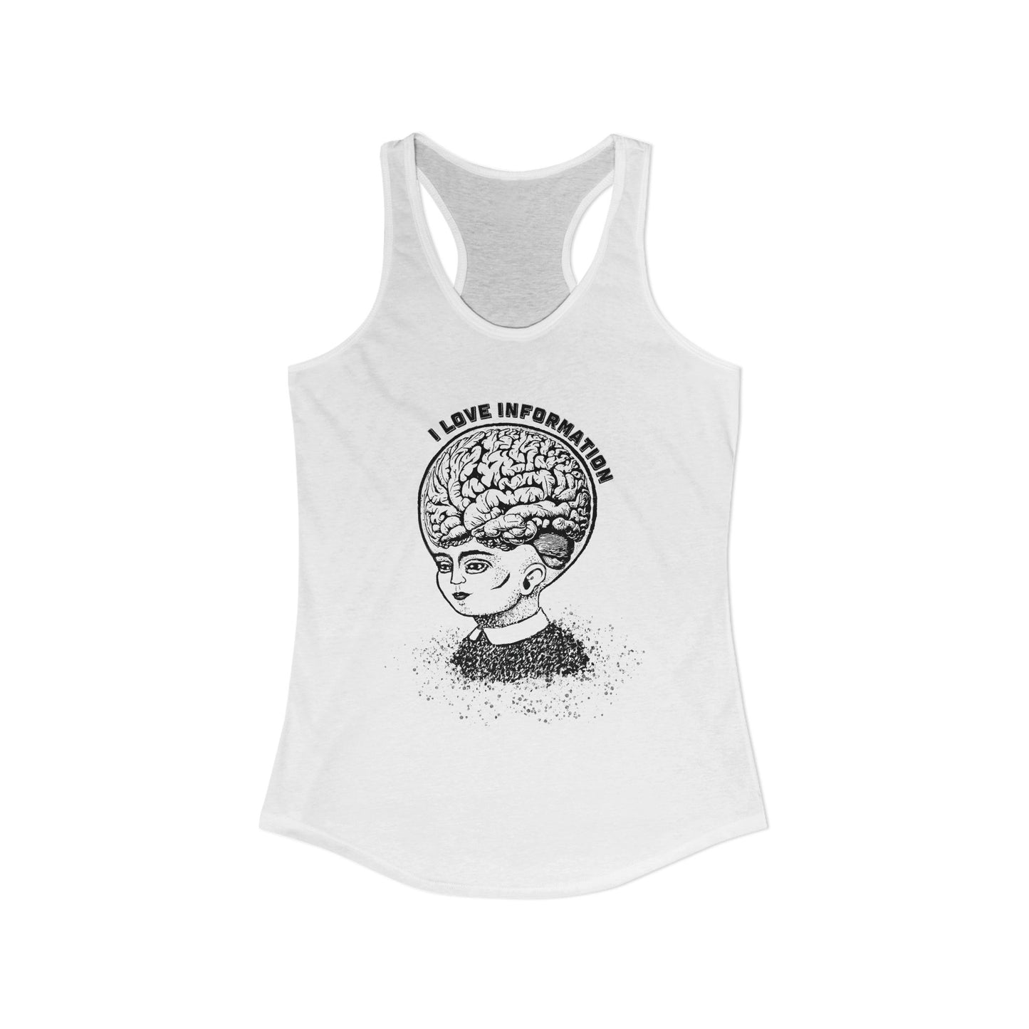 I Love Information : Women's Softstyle Tank Top
