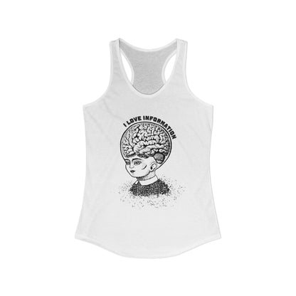 I Love Information : Women's Softstyle Tank Top