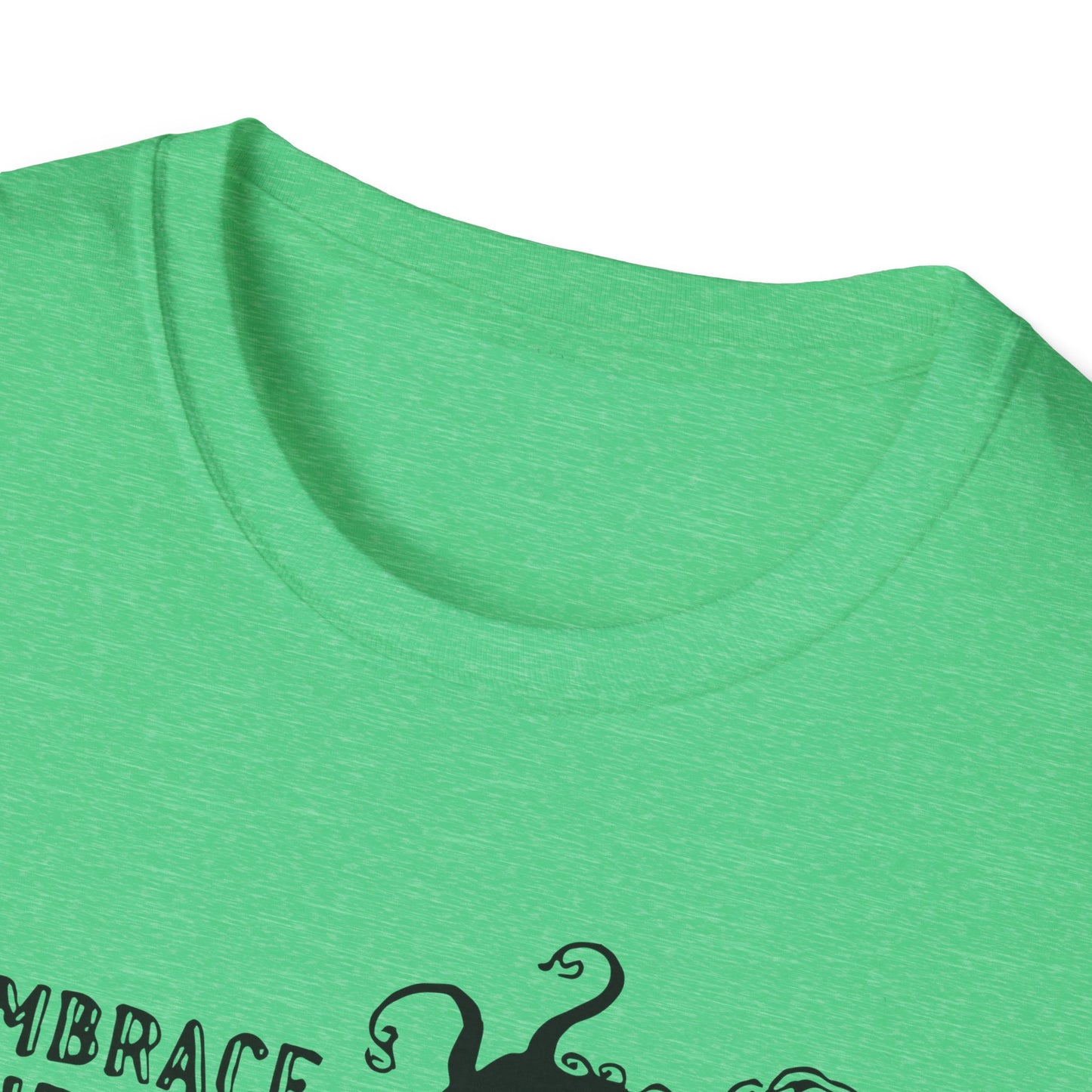 Embrace the Ego Death : Unisex Softstyle T-Shirt - Perfect for Self-Discovery and Mindfulness