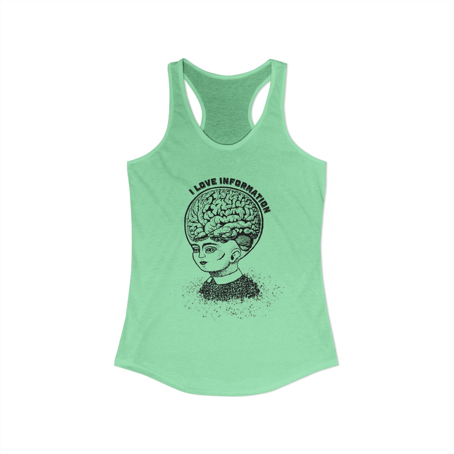 I Love Information : Women's Softstyle Tank Top
