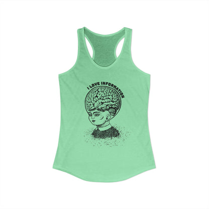 I Love Information : Women's Softstyle Tank Top