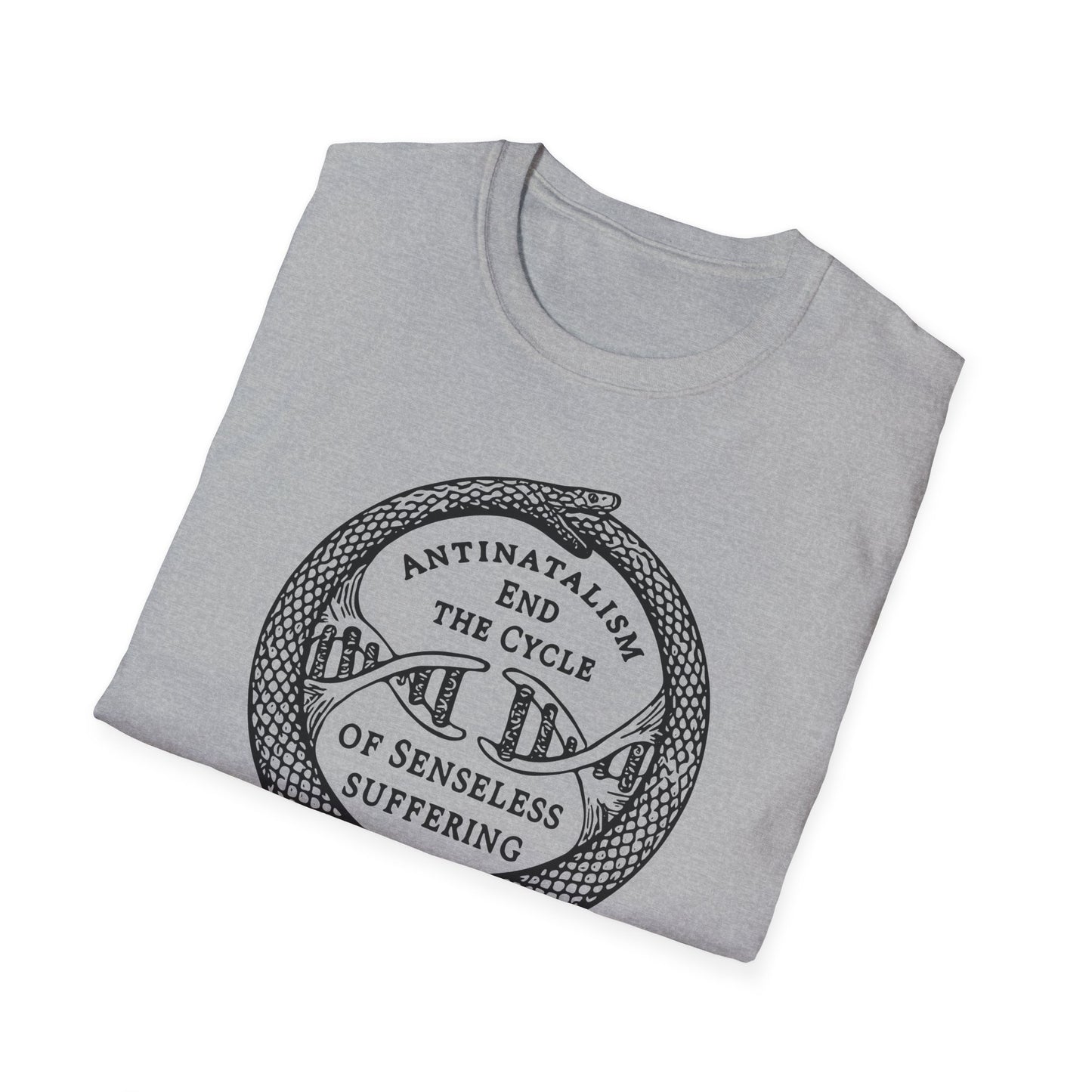 "End the Cycle of Senseless Suffering" Unisex Softstyle T-shirt