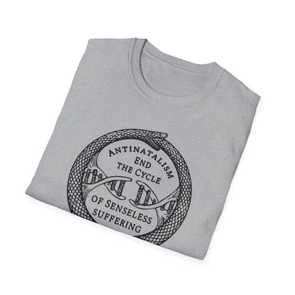 "End the Cycle of Senseless Suffering" Unisex Softstyle T-shirt
