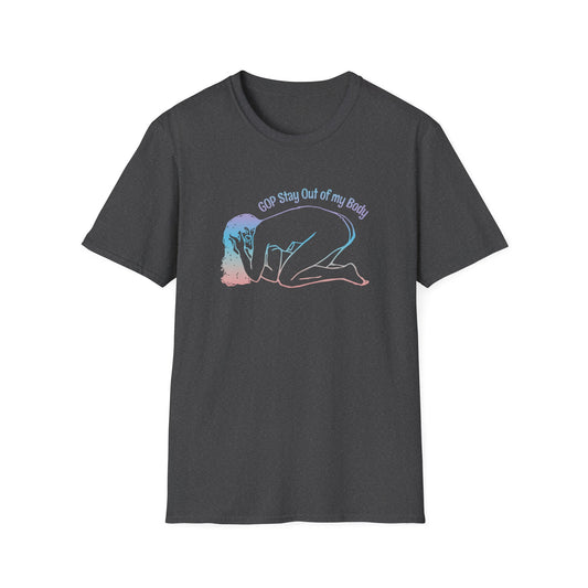 G.O.P. Stay out of my Body! : Unisex Softstyle T-Shirt