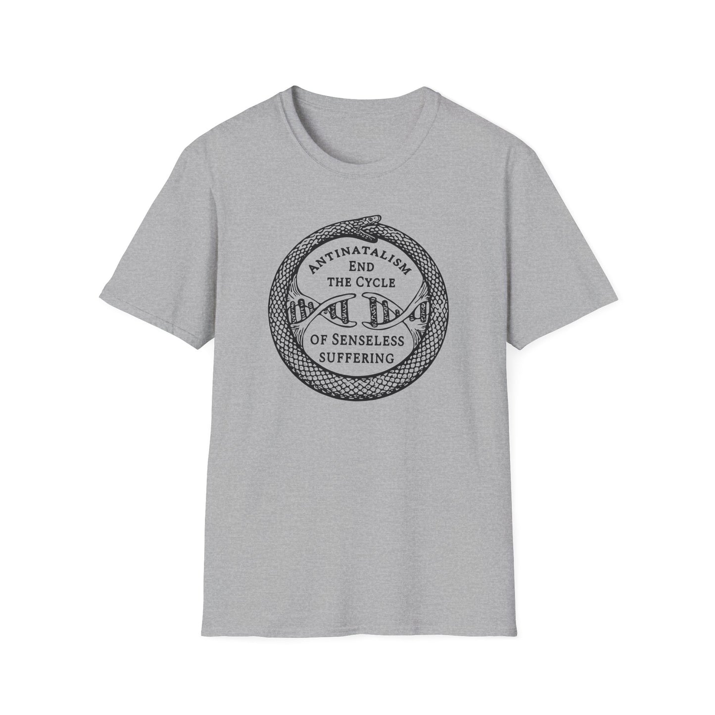 "End the Cycle of Senseless Suffering" Unisex Softstyle T-shirt