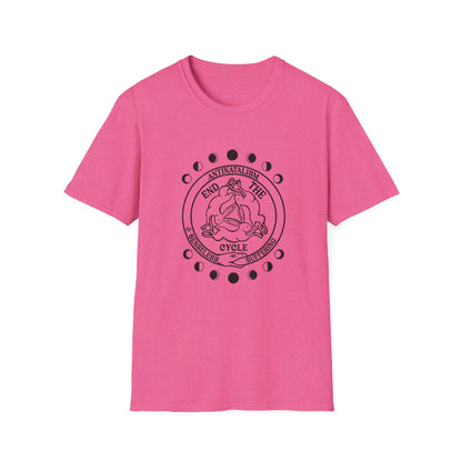 Rabbits and Ouroboros : Unisex Softstyle T-Shirt