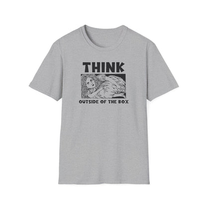 “Think Outside of the Box” Unisex Softstyle T-Shirt