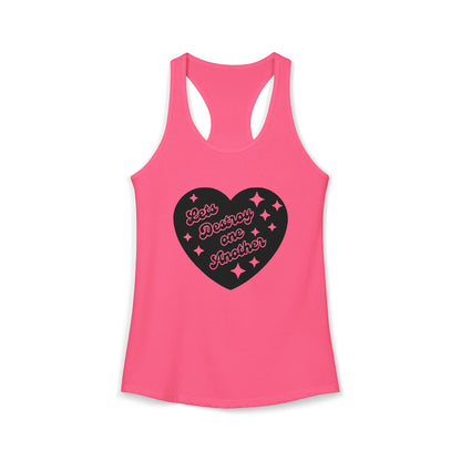 Let's Destroy One Another : Women's Racerback Tank Top