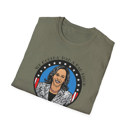 What Coulda' Been / Kamala Harris : Unisex Softstyle T-shirt