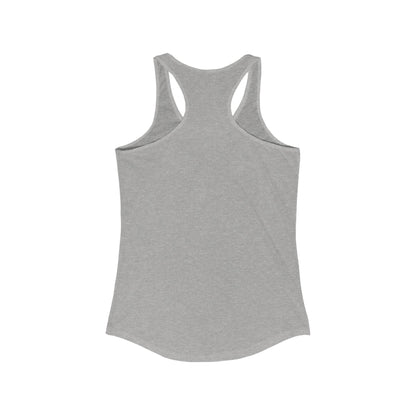 Good Luck Shutting me Up / Feminist : Womens Racerback Tank Top