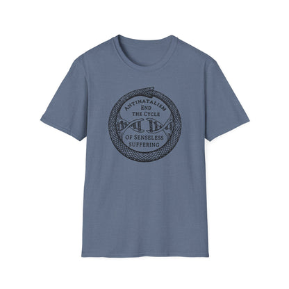"End the Cycle of Senseless Suffering" Unisex Softstyle T-shirt