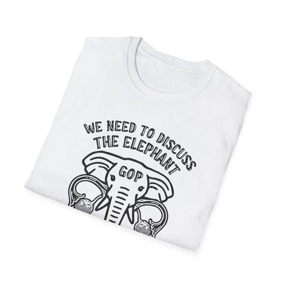 "Elephant in the Womb" Unisex Softstyle T-shirt