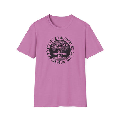 “Destroy to Create” Unisex Softstyle T-Shirt