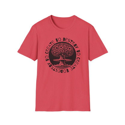 Destroy to Create : Unisex Softstyle T-Shirt